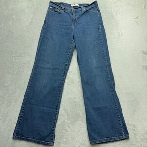 Levi's Jeans Womens 10 S/C Blue 512 Perfectly Slimming Bootcut Stretch Denim